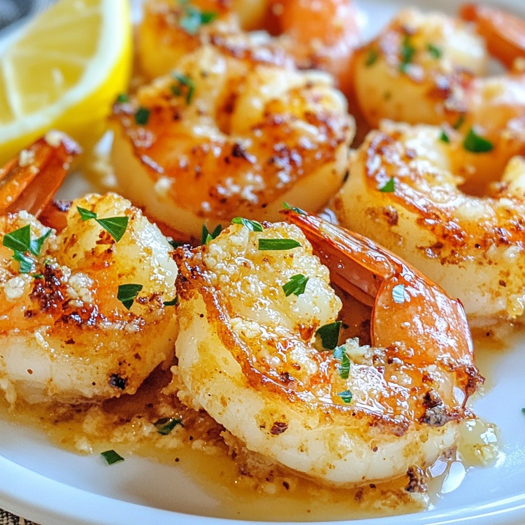 Garlic Parmesan Air Fryer Shrimp Quick and Tasty Dish