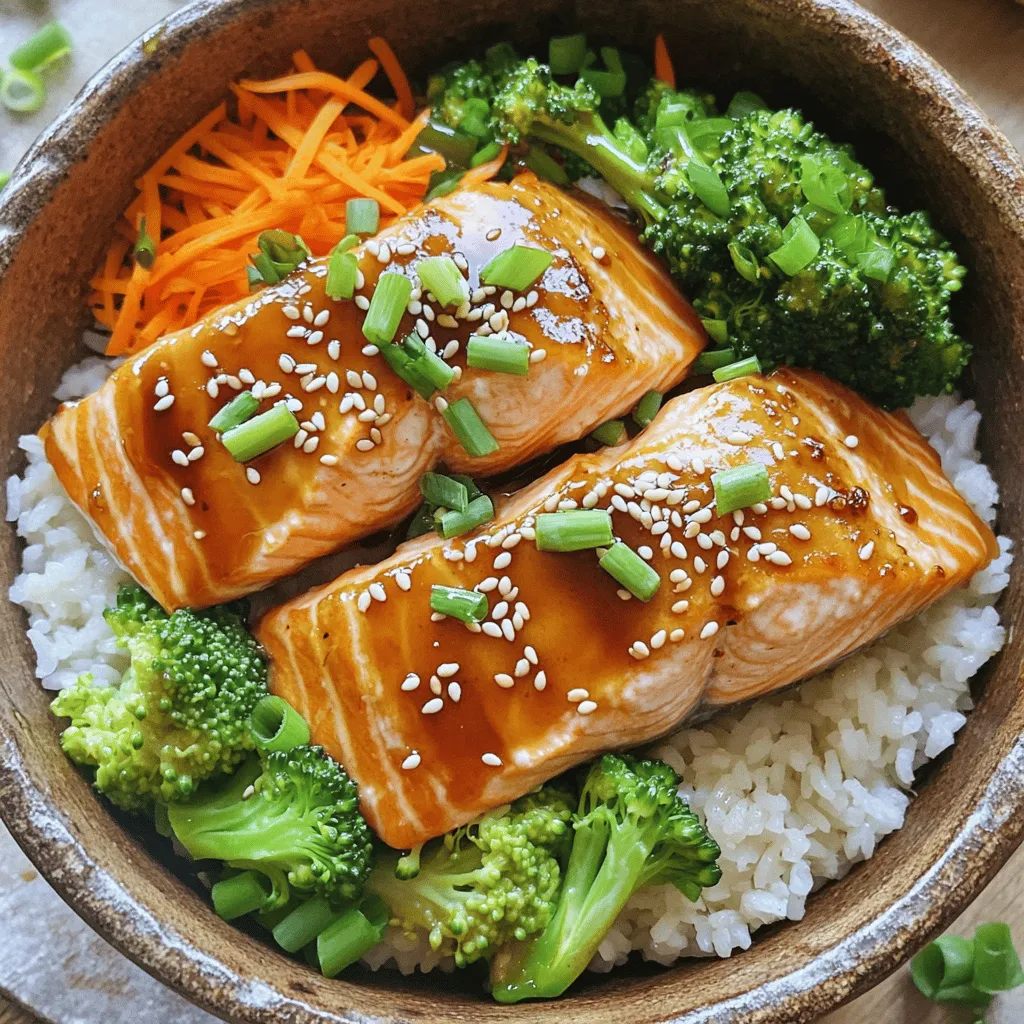 Teriyaki Salmon Rice Bowl Flavorful and Easy Recipe